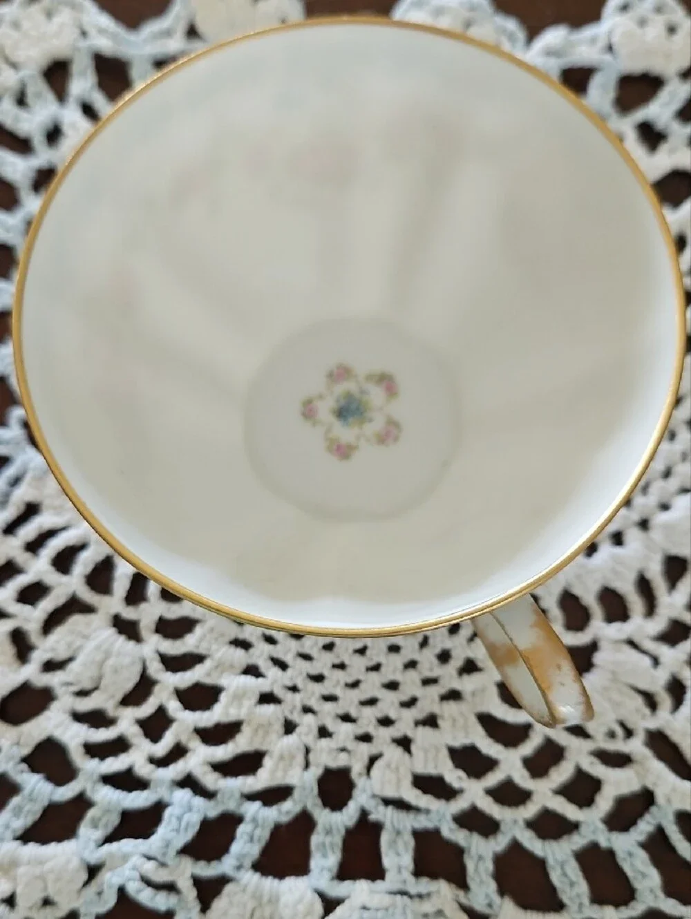 Antique Haviland Porcelain Teacup and Saucer